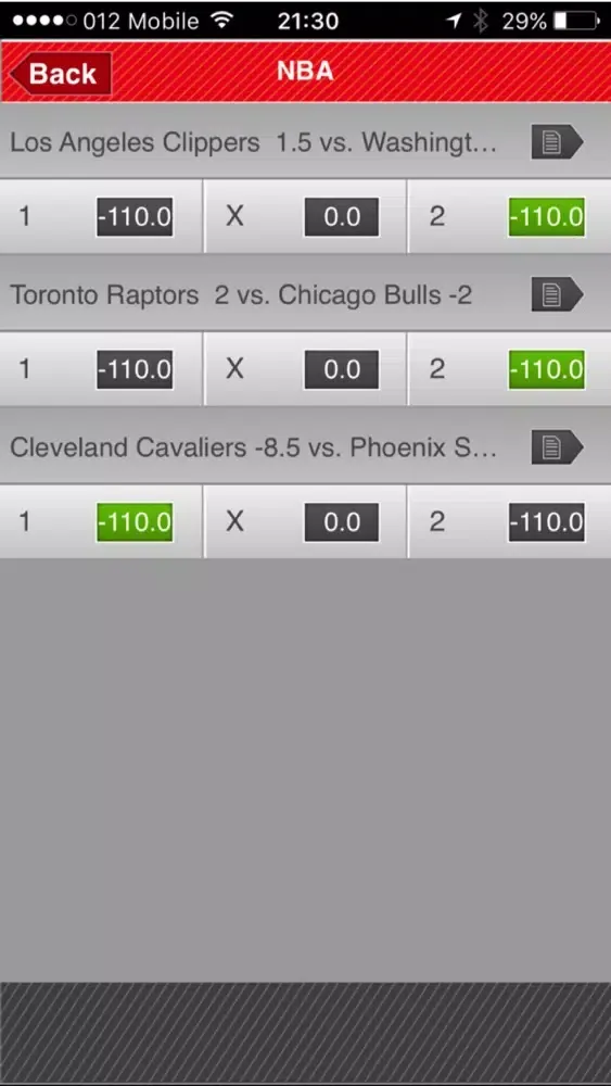 Ảnh chụp màn hình của Sport Picks - Predictions and Tips - Lite Version