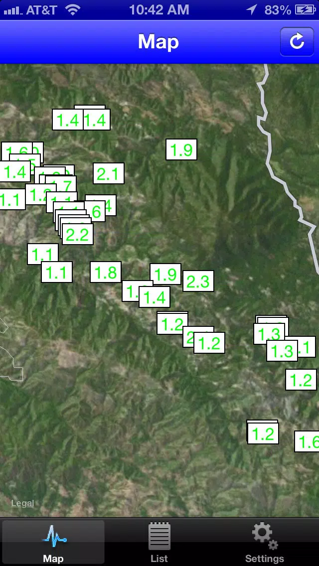 Earthquake Pro! Your App for Earthquake Maps and Alerts From Around The Globe Screenshots