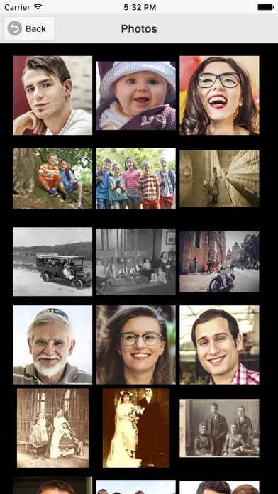 Zrzuty ekranu TribalPages - Family Trees