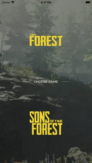 The Forest Companion App سکرین شاٹس