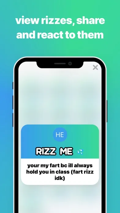 RizzMe w/ AI: anonymous rizzes应用截图