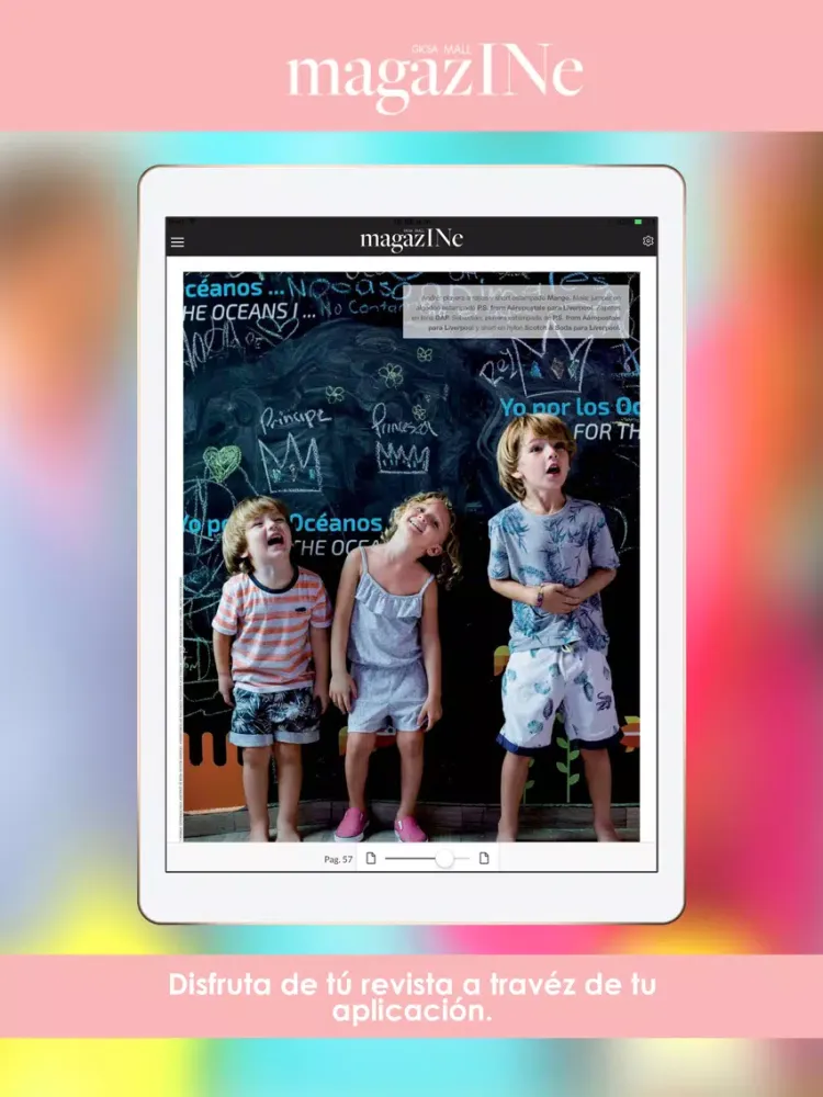 Скриншоты Mall Magazine iPad 