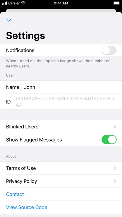 Zrzuty ekranu Berkanan Messenger Lite