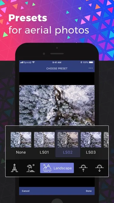 Sync for DJI Osmo. Download 4K Screenshots