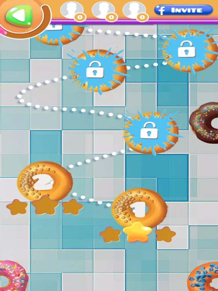 Capturas de pantalla de Donut Match Mania iPad 