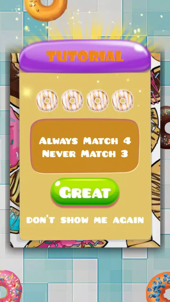Capturas de pantalla de Donut Match Mania
