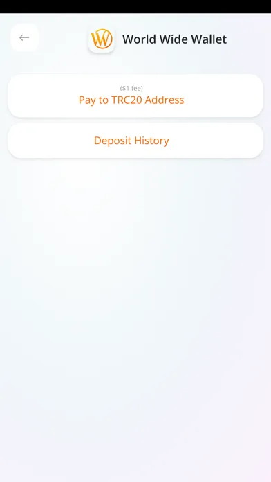 World Wide Wallet स्क्रीनशॉट