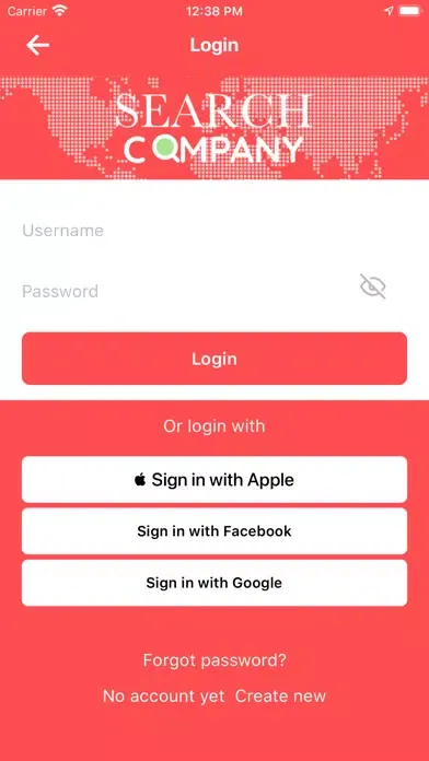 Search Company Ekran Görüntüleri