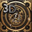 3D Compass Wallpaper Keyboard