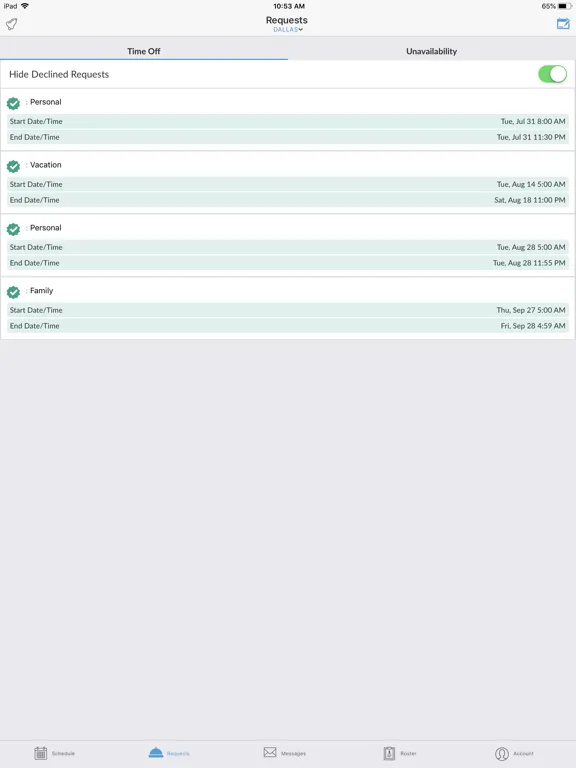 تصاویر myWorkforce iPad 