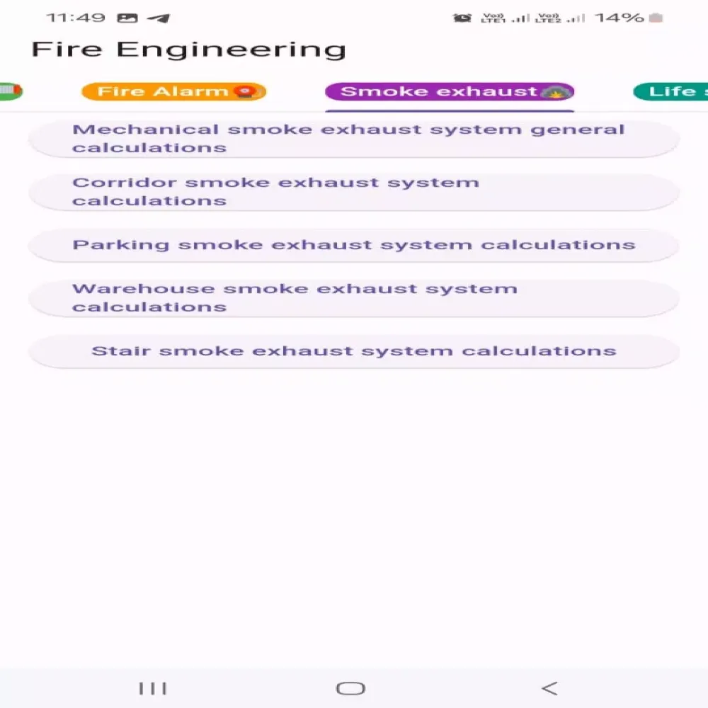 Ảnh chụp màn hình của NFPA CFPS Fire protection