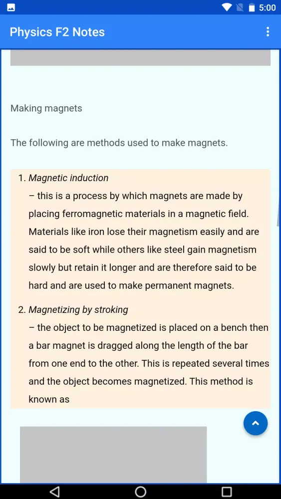 Physics Form 2 Notes Screenshots