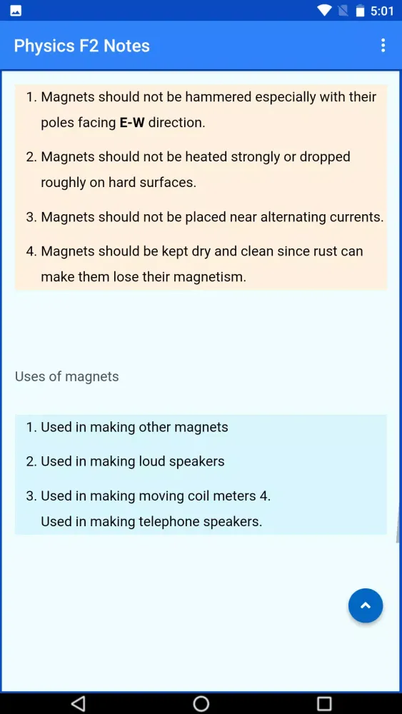 Physics Form 2 Notes Screenshots