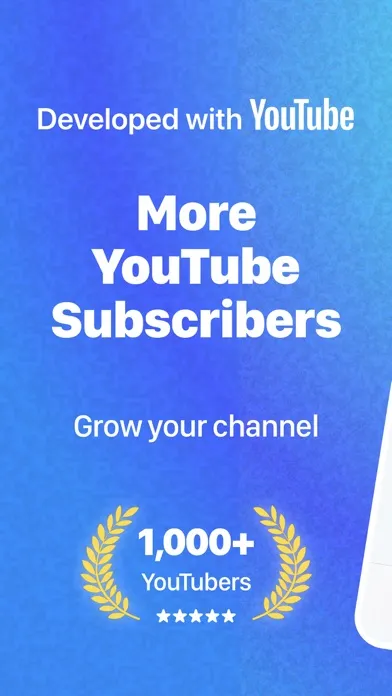 Tangkapan skrin Subscribers for YouTube App