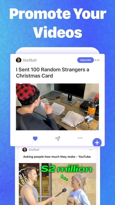 Tangkapan skrin Subscribers for YouTube App