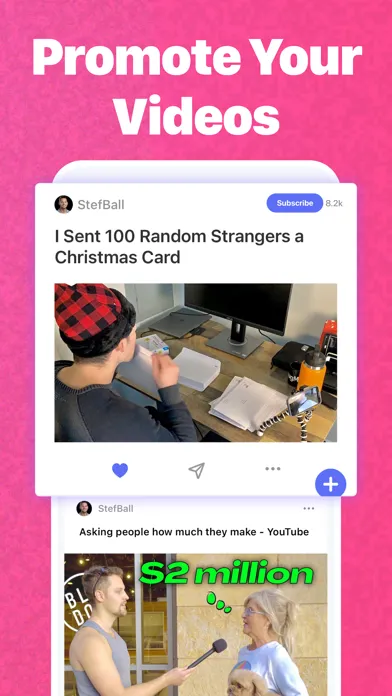 Tangkapan skrin Subscribers for YouTube App