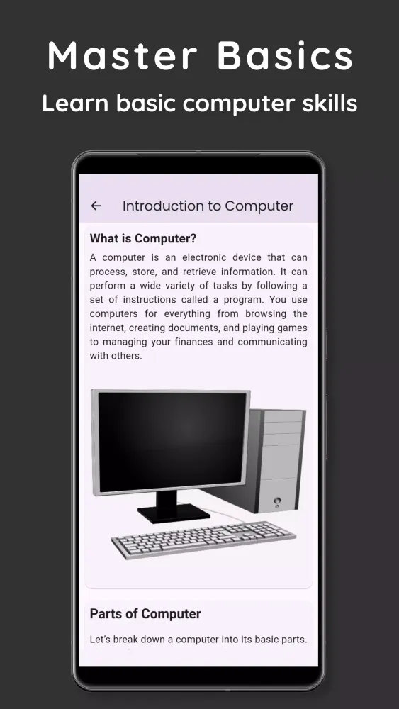 Learn Computer Basic Screenshots