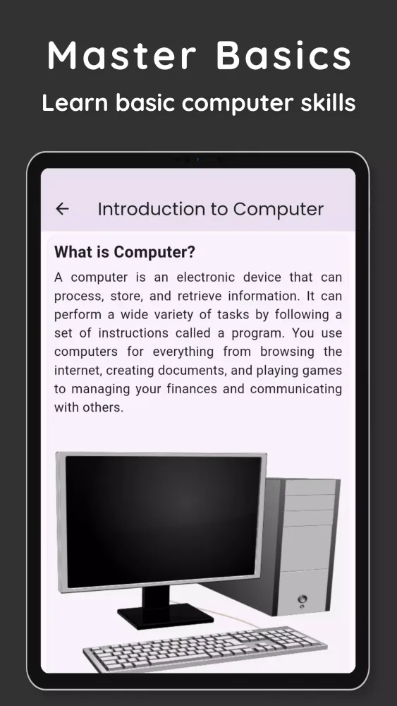 Learn Computer Basic Screenshots