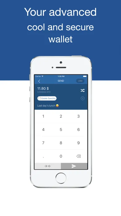Beewallet: Coinbase Bitcoin & Ethereum wallet 스크린샷