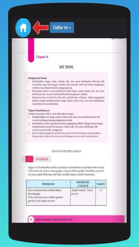 Buku Bahasa Inggris Kelas X untuk Guru应用截图