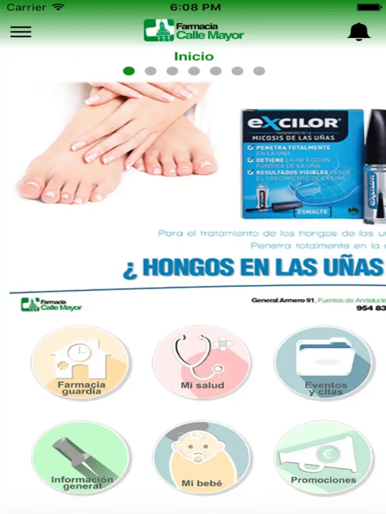 Ảnh chụp màn hình của Farmacia Calle Mayor iPad 