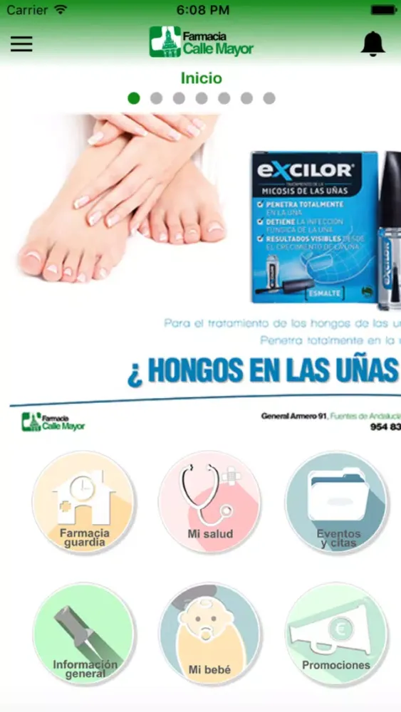 Ảnh chụp màn hình của Farmacia Calle Mayor