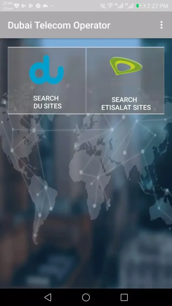 Site Finder Screenshots