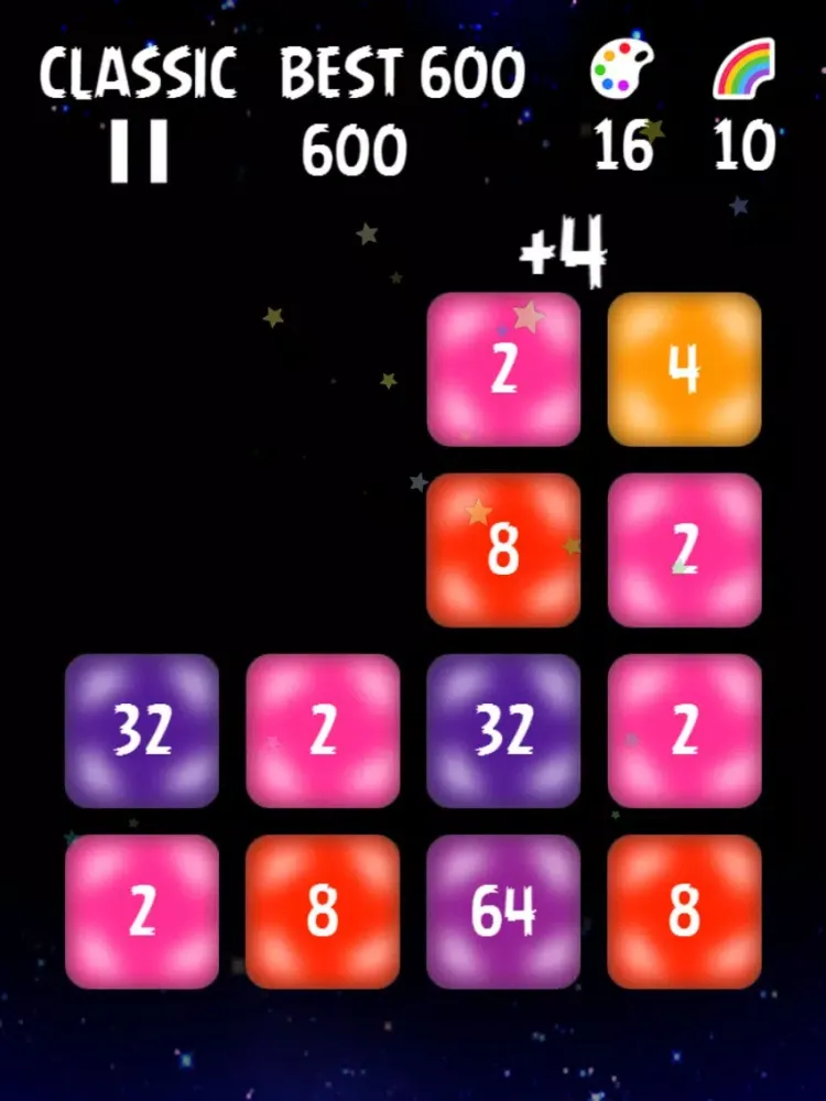 Скриншоты pop2048-3modes iPad 