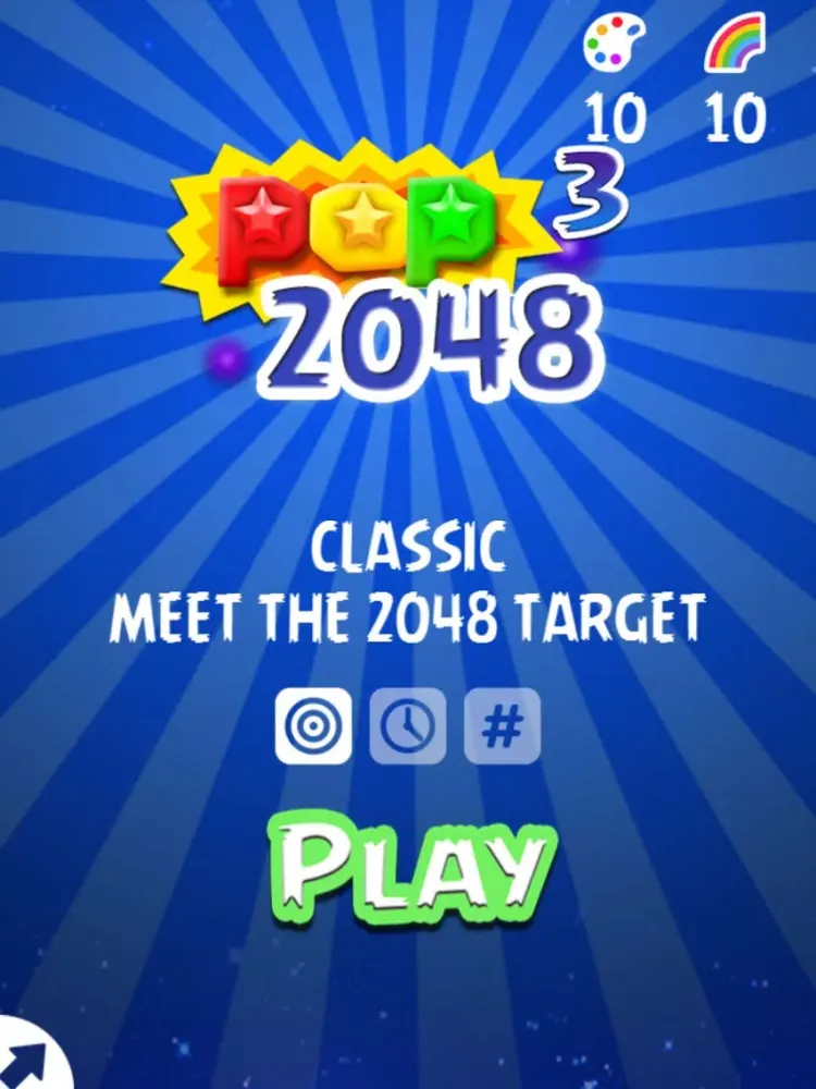 Скриншоты pop2048-3modes iPad 