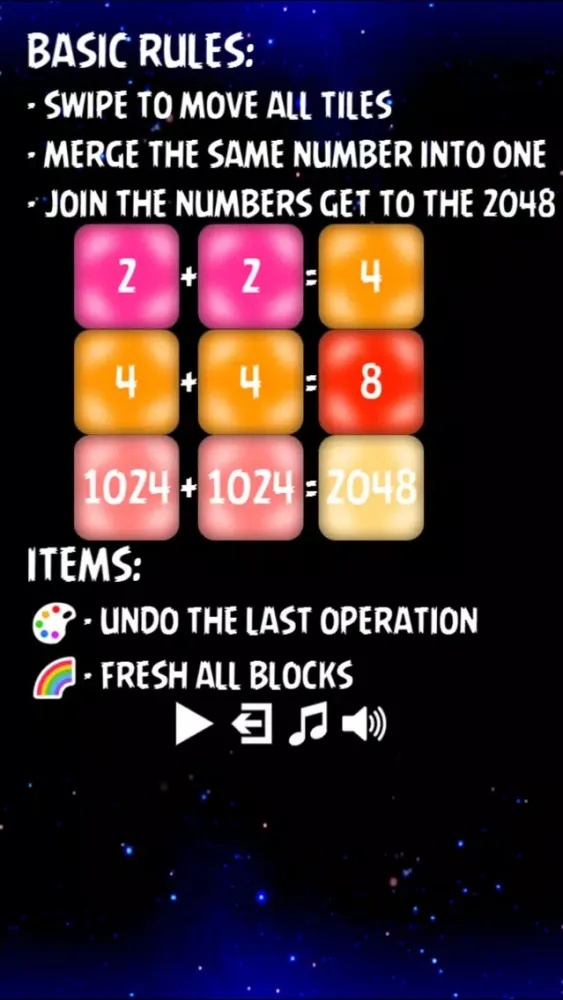 Скриншоты pop2048-3modes