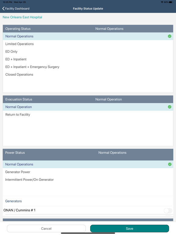 QA ESF8 Portal iPad  Screenshots