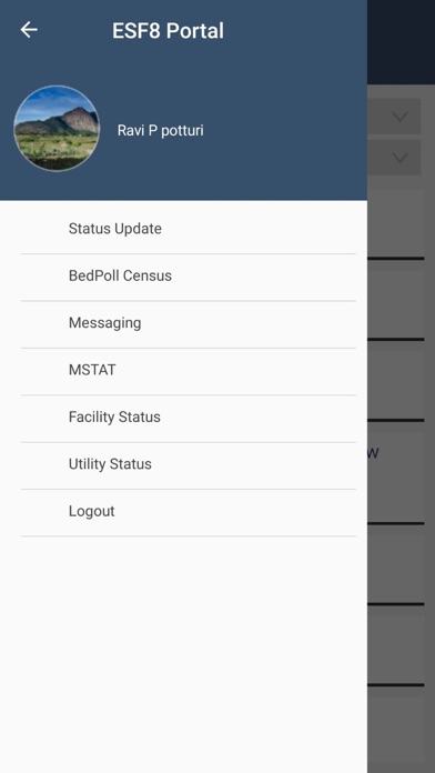 QA ESF8 Portal Screenshots