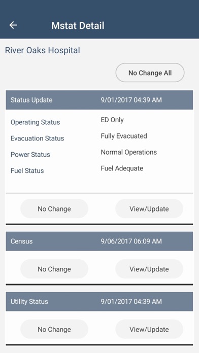 QA ESF8 Portal Screenshots