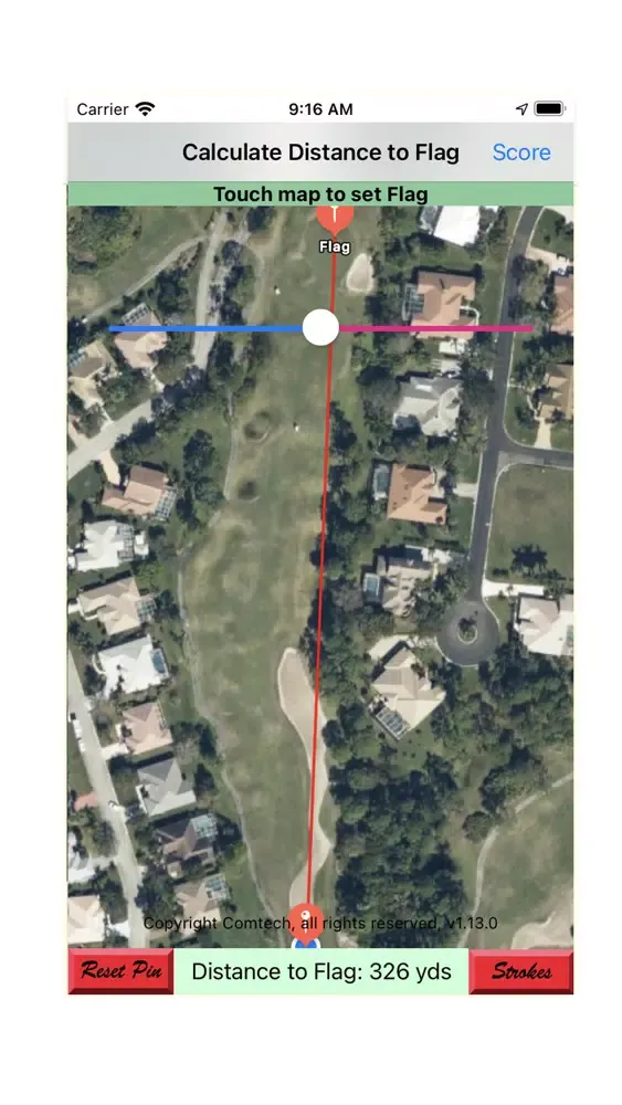 Golf Distance to Flag স্ক্রিনশট