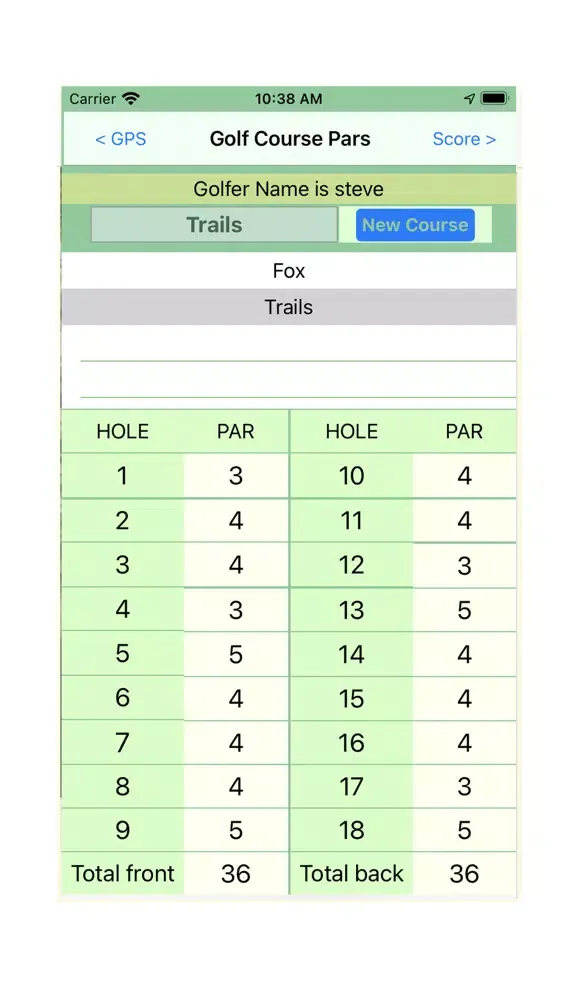 Golf Distance to Flag স্ক্রিনশট