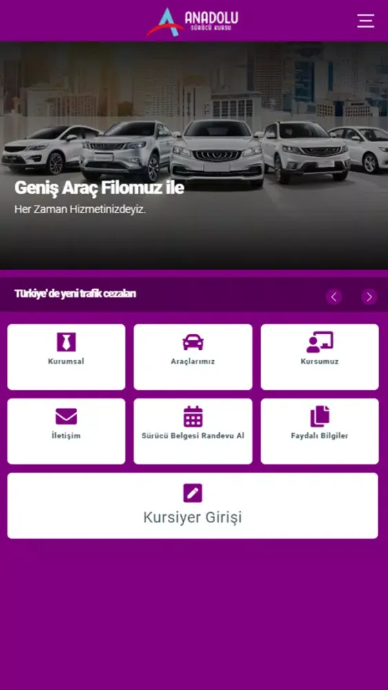 Anadolu Sürücü Kursu स्क्रीनशॉट