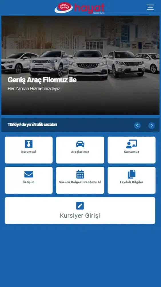 Hayat Sürücü Kursu应用截图