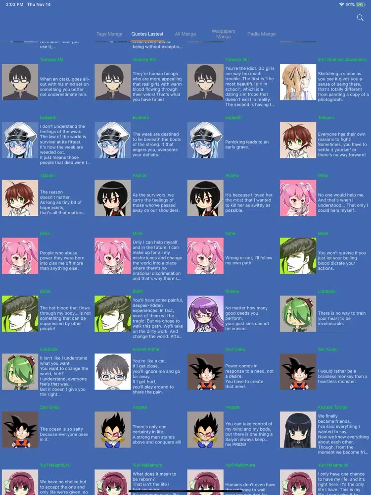 Manga Reader Online & Offline iPad  Screenshots