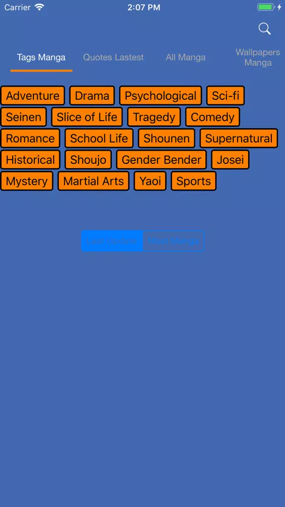 Zrzuty ekranu Manga Reader Online & Offline