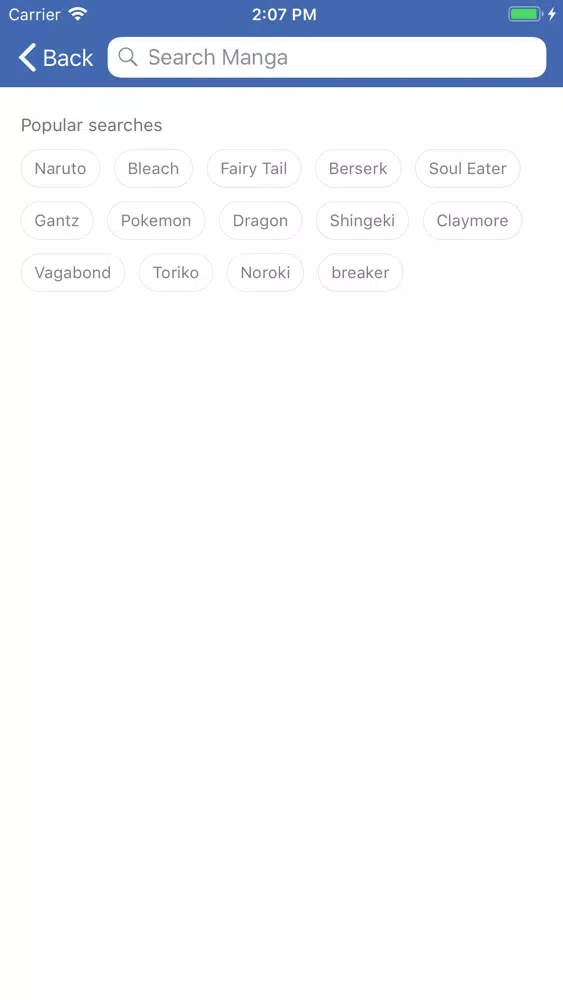 Zrzuty ekranu Manga Reader Online & Offline