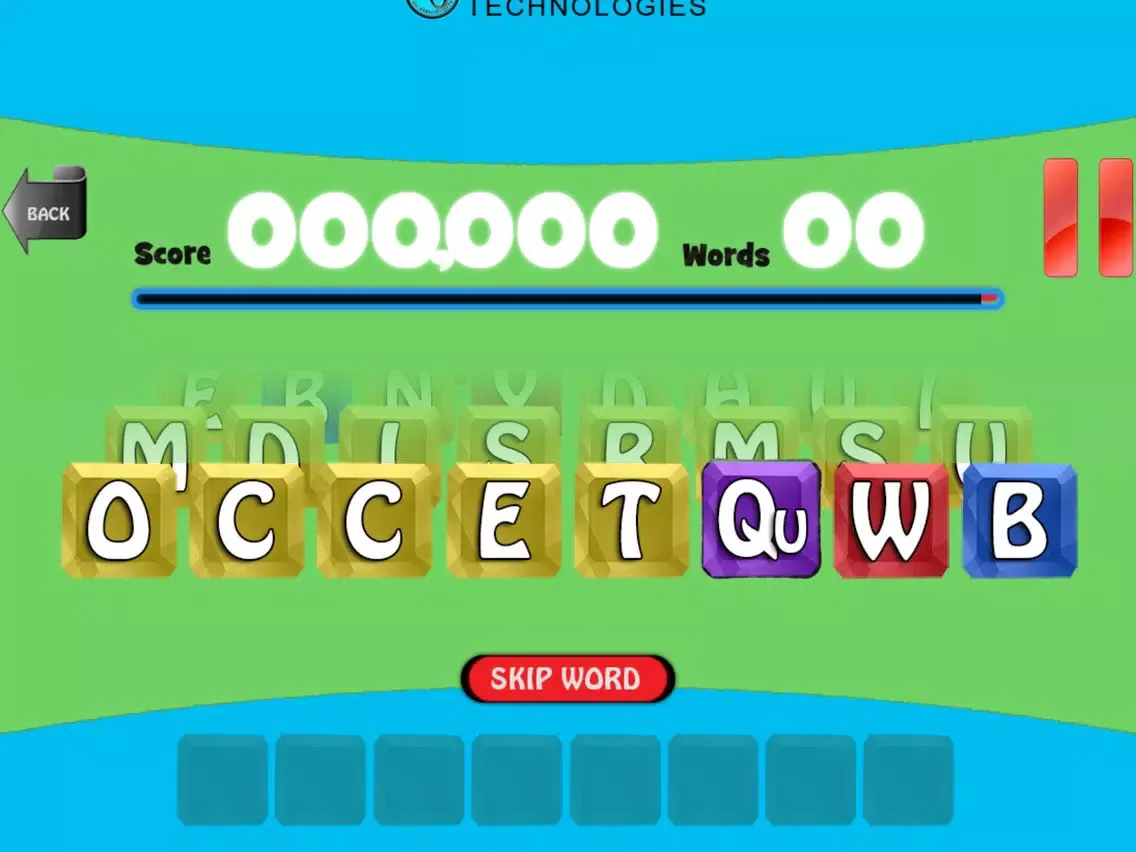 Zrzuty ekranu Word Bust iPad 