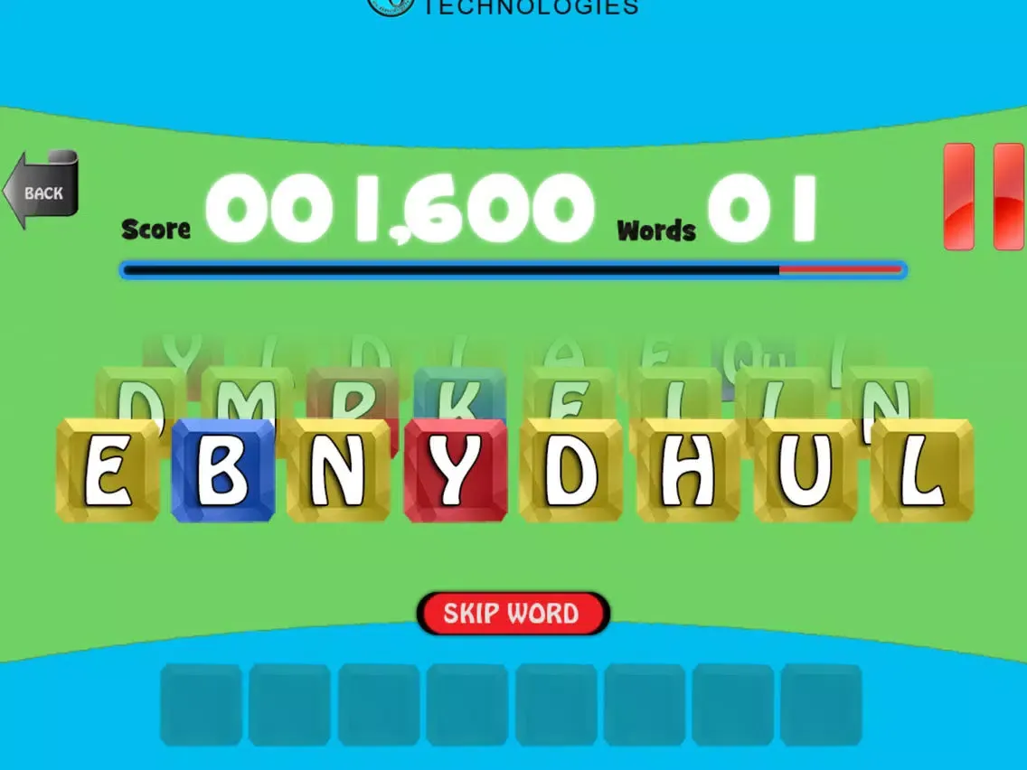 Zrzuty ekranu Word Bust iPad 