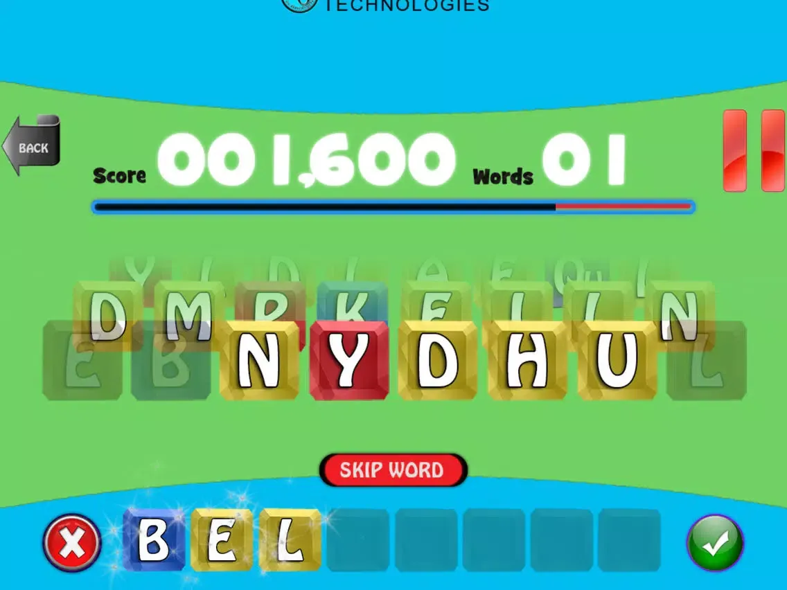 Zrzuty ekranu Word Bust iPad 