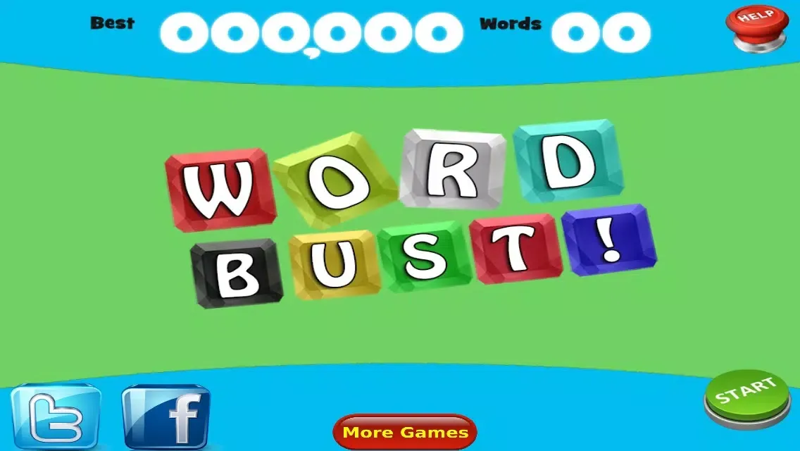 Zrzuty ekranu Word Bust