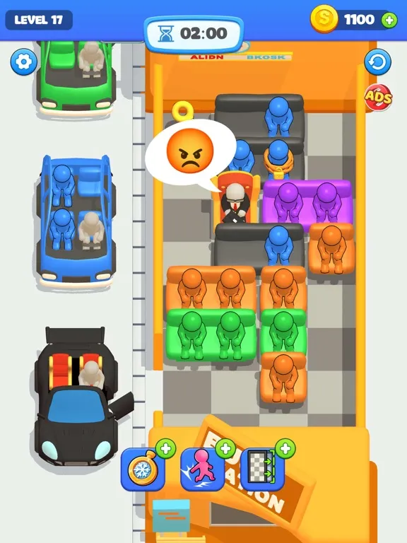 Go Away - Bus Seat Game 3D iPad  Screenshots