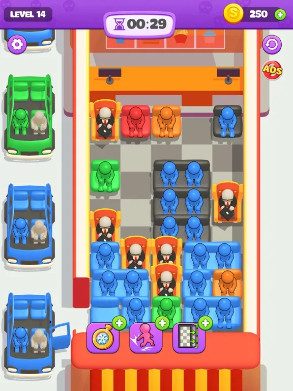 Go Away - Bus Seat Game 3D iPad  Screenshots