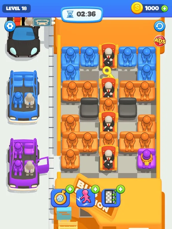 Go Away - Bus Seat Game 3D iPad  Screenshots