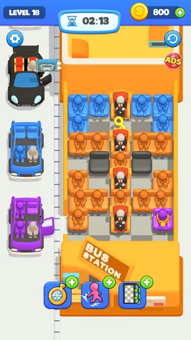 Go Away - Bus Seat Game 3D Screenshots