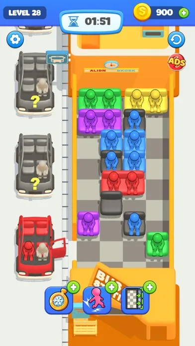Go Away - Bus Seat Game 3D Screenshots
