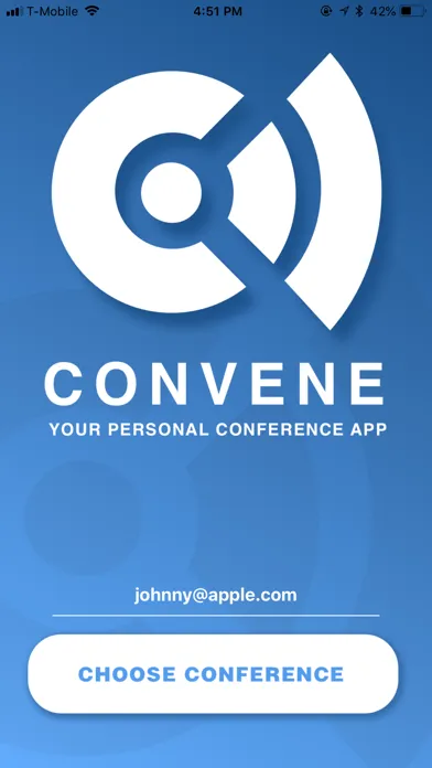 Capturas de pantalla de PWI Convene